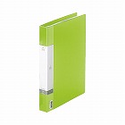 クリヤーブック交換式　黄緑　Ａ４縦背幅３５ｍｍ