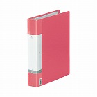 クリヤーブック交換式　赤　Ａ４縦背幅５０ｍｍ