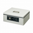 手提金庫　ダイヤル錠付ＣＢ‐１１　Ａ４ライトグレー