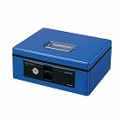 手提げ金庫（スタンダード　）Ｂ５　シリンダー錠　青