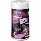 ＯＡクリーナー　ボトルタイプ６０枚入　液晶用×５