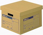 文書保存箱　Ａ４ファイル用　フタ分離式　１０個