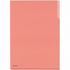 クリヤーホルダー１０　ＰＰ　Ａ４　珊瑚×５冊