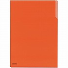 クリヤーホルダー１０　ＰＰ　Ａ４　橙×５冊