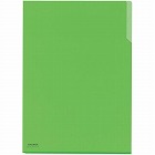クリヤーホルダー１０　ＰＰ　Ａ４　黄緑×５冊