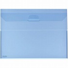 クリヤーホルダー＜キャリー＞ＰＰ　Ａ４　青×５冊