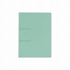 ファスナーファイルクリヤーカラーＡ４縦２穴　緑