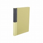 クリヤーブック　タフネス　ミドルリングＡ４　黄
