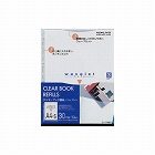 クリヤーブックウェブレ用替紙Ａ４縦３０穴１０枚