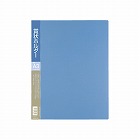 賞状ホルダーＰＰ　Ａ３ポケット１０枚　青