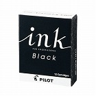 万年筆用カートリッジ　黒　１２本入