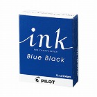 万年筆用カートリッジ　ブルーブラック　１２本入