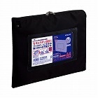 事務用連絡ケース　シャトルバッグ　Ａ４黒