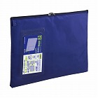 事務用連絡ケース　シャトルバッグ　Ａ３青