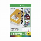 紙ラベル（下地がかくせるタイプ）　１２面　２０枚