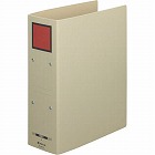 保存ファイルドッチ（両開き）Ａ４縦背幅９４ｍｍ赤