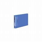 クリヤーブック替紙式　Ｂ６横　背幅２４ｍｍ　青