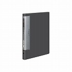 クリヤーブック替紙式濃灰Ａ４縦背幅２７ｍｍ