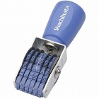 エルゴグリップ　回転ゴム印　６連５号　明朝体