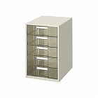 レターケースプラスチック引出し　Ａ４　深型５段