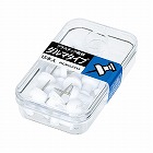 プラスチック画鋲　ダルマタイプ　１５本　白