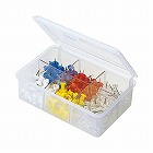 プラスチック画鋲　ダルマタイプ　１２０本入　５色