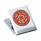 マグネットクリップ中　口幅３６ｍｍ　赤