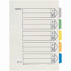 カラーインデックス　Ａ４縦　２穴　５山　２組