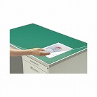 デスクマット硬質アクリル下敷付　９８７×６８７ｍｍ