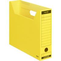 ファイルボックス　Ｂタイプスリム　Ａ４横　黄