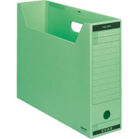 ファイルボックス‐ＦＳ＜Ｂタイプ＞Ｂ４横　緑