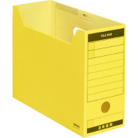 ファイルボックス‐ＦＳ＜Ｂタイプ＞Ｂ５横　黄