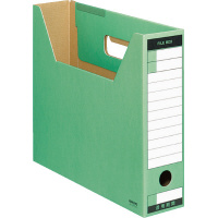 ファイルボックス　Ｔタイプスリム　Ａ４横　緑