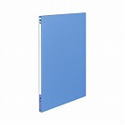 レターファイル色厚板紙表紙　Ｂ４縦１２ｍｍとじ　青