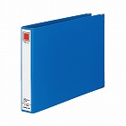 チューブファイルＭタイプ青Ａ４横背幅４４ｍｍ