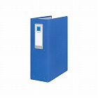 チューブＦロングボディ青Ａ４縦背幅１０８ｍｍ２穴