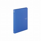 クリヤーブック替紙式Ｂ５縦２６穴１８枚ポケット　青