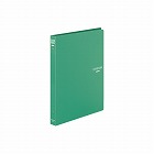 クリヤーブック替紙式Ｂ５縦２６穴１８枚ポケット　緑