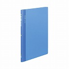 クリヤーブック固定式・横入　Ａ４縦　２０Ｐ　青