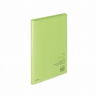 クリヤーブックキャリーオール固定Ａ４縦　２０Ｐ黄緑