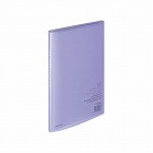 クリヤーブックキャリーオール固定Ａ４縦　２０Ｐ紫