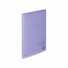 クリヤーブックキャリーオールＡ４縦１０ポケット紫