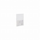 クリヤーブックキャリーミニＢ７縦名刺７２枚透明