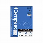 ルーズリーフ用ポケットファイルクリヤーＢ５　２６穴