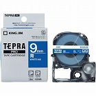 テプラ　ＰＲＯテープ　ビビッド青ラベル９ｍｍ白字