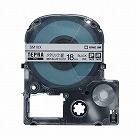 テプラ　ＰＲＯ　メタリック銀ラベル１８ｍｍ黒字