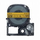 テプラ　ＰＲＯ　メタリック金ラベル１８ｍｍ黒字