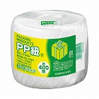 ＰＰ紐玉巻き　４００ｍ　白