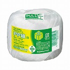 ＰＰ紐玉巻き　１００ｍ　白