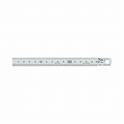 ステンレス直定規　ツヤ消しＣ型ＪＩＳ１級　１５ｃｍ
